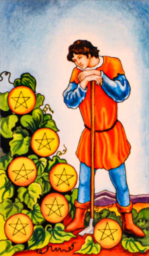 Seven of Pentacles